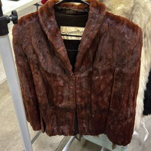 1940’s vintage mink stole capelet